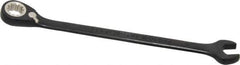 Proto - 8mm 12 Point Combination Wrench - 15° Head Angle, 5-1/2" OAL, Steel, Black Chrome Finish - Best Tool & Supply