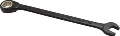 Proto - 10mm 12 Point Combination Wrench - 15° Head Angle, 6-1/4" OAL, Steel, Black Chrome Finish - Best Tool & Supply