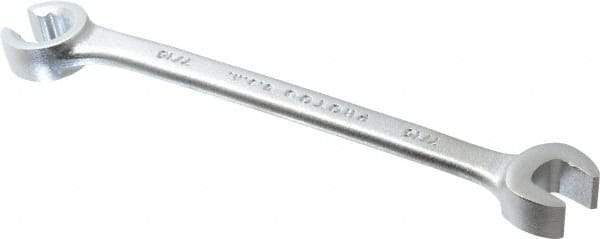 Proto - 7/16 x 7/16", Satin Finish, Combination Flare Nut Wrench - 12 Points, 6-1/32" OAL, Steel, Double End Head - Best Tool & Supply