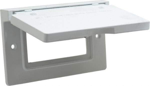 Cooper Crouse-Hinds - Electrical Outlet Box Aluminum Weatherproof Cover - Includes Gasket - Best Tool & Supply