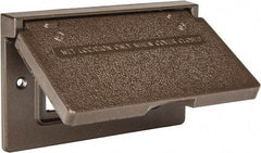 Cooper Crouse-Hinds - Electrical Outlet Box Aluminum Weatherproof Cover - Includes Gasket - Best Tool & Supply