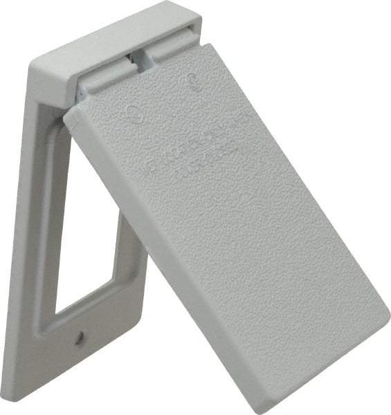 Cooper Crouse-Hinds - Electrical Outlet Box Aluminum Weatherproof Cover - Includes Gasket - Best Tool & Supply