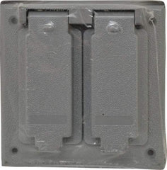 Cooper Crouse-Hinds - Electrical Outlet Box Aluminum Weatherproof Cover - Includes Gasket - Best Tool & Supply