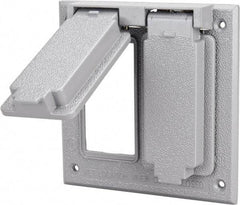 Cooper Crouse-Hinds - Electrical Outlet Box Aluminum Weatherproof Cover - Includes Gasket - Best Tool & Supply