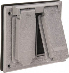 Cooper Crouse-Hinds - Electrical Outlet Box Aluminum Weatherproof Cover - Includes Gasket - Best Tool & Supply