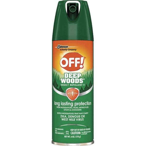 OFF! - 6 oz 25% DEET Aerosol Spray - For Black Flies, Chiggers, Fleas, Gnats, Mosquitos, Ticks - Best Tool & Supply