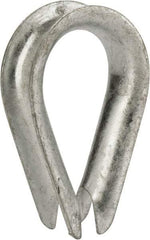 Value Collection - 7/16" Wire Rope Thimble Clip - Steel, Galvanized - Best Tool & Supply