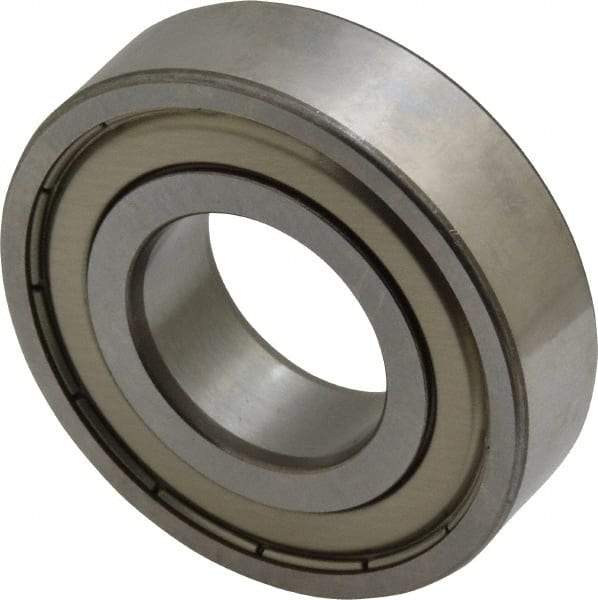 SKF - 7/8" Bore Diam, 1-7/8" OD, Double Shield Deep Groove Radial Ball Bearing - 1/2" Wide, 1 Row, Round Bore, 1,320 Lb Static Capacity, 2,270 Lb Dynamic Capacity - Best Tool & Supply