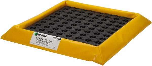 Enpac - Spill Pallets, Platforms, Sumps & Basins Number of Drums: 1 Sump Capacity (Gal.): 10.00 - Best Tool & Supply