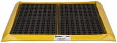 Enpac - Spill Pallets, Platforms, Sumps & Basins Number of Drums: 4 Sump Capacity (Gal.): 30.00 - Best Tool & Supply