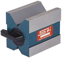 SPI - 0.19 to 1-3/4" Capacity, 90° Angle, Hardened Steel V-Block - 2-3/4" Long x 2" Wide x 2-3/8" High, Sold as Matched Pair - Best Tool & Supply