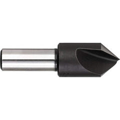 Titan USA - Countersinks; Head Diameter (Inch): 3/4 ; Head Diameter (Decimal Inch): 0.7500 ; Number of Flutes: 1 ; Included Angle: 60 ; Countersink Material: Solid Carbide ; Countersink Finish/Coating: Uncoated - Exact Industrial Supply