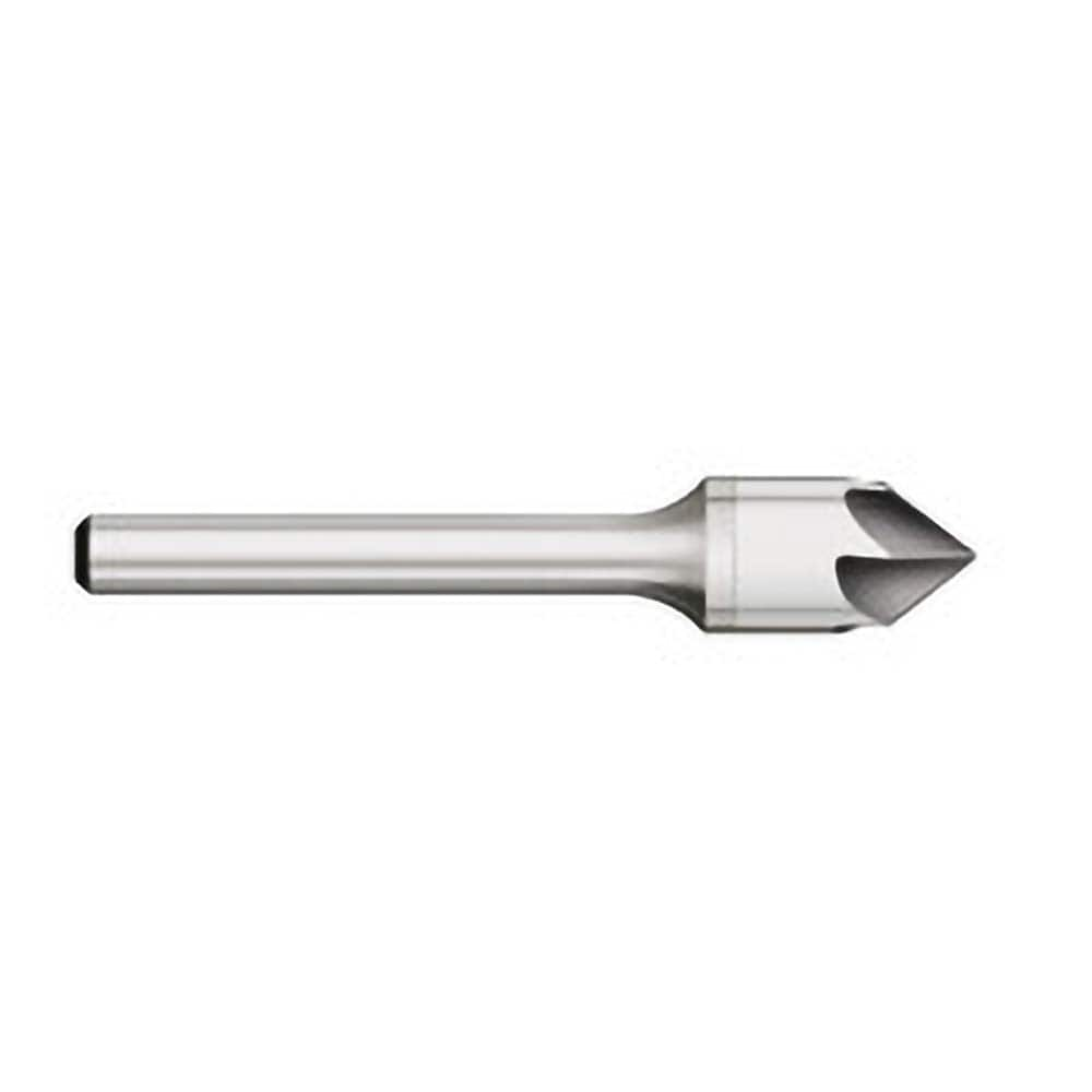 Titan USA - Countersinks; Head Diameter (Inch): 1 ; Head Diameter (Decimal Inch): 1.0000 ; Number of Flutes: 6 ; Included Angle: 90 ; Countersink Material: Solid Carbide ; Countersink Finish/Coating: Uncoated - Exact Industrial Supply