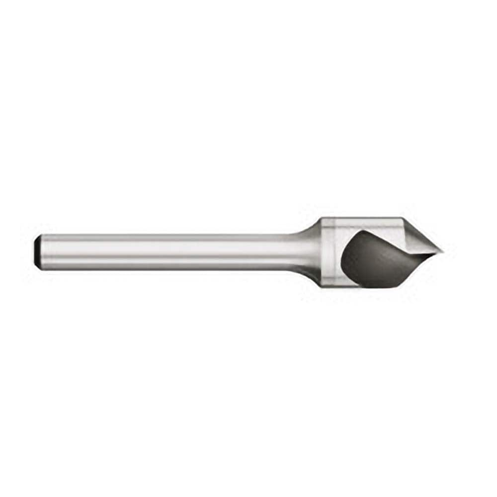 Titan USA - Countersinks; Head Diameter (Inch): 3/16 ; Head Diameter (Decimal Inch): 0.1875 ; Number of Flutes: 1 ; Included Angle: 82 ; Countersink Material: Solid Carbide ; Countersink Finish/Coating: Uncoated - Exact Industrial Supply