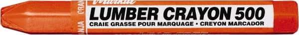 Markal - Clay Based Lumber Crayon - Orange - Best Tool & Supply