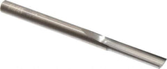 Onsrud - 1/4" Diam, 1/4" Shank Diam, 1" Length of Cut, 1 Flute Single Edge Straight Router Bit - 3-1/4" Overall Length, Right Hand Cut, Solid Carbide - Best Tool & Supply