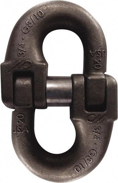 CM - 100 Grade Powder Coated Steel HammerLok Chain Coupling Link - 3/8" Diameter, 8,800 Lb Load Limit - Best Tool & Supply