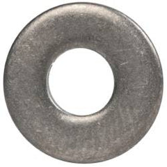 Made in USA - #8 Screw, Grade 300 Stainless Steel Standard Flat Washer - 0.188" ID x 0.438" OD, 0.065" Thick, Passivated Finish, Meets Military Specifications - Best Tool & Supply