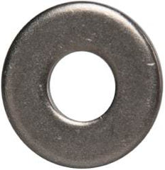 Made in USA - 1/4" Screw, Grade 300 Stainless Steel Standard Flat Washer - 0.312" ID x 0.734" OD, 0.051" Thick, Passivated Finish, Meets Military Specifications - Best Tool & Supply