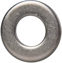 Made in USA - 5/16" Screw, Grade 300 Stainless Steel Standard Flat Washer - 0.343" ID x 0.687" OD, 0.051" Thick, Passivated Finish, Meets Military Specifications - Best Tool & Supply