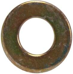 Made in USA - 5/16" Screw, Grade 1008/1010 Steel Standard Flat Washer - 0.344" ID x 0.688" OD, 0.06" Thick, Cadmium-Plated Finish, Meets Military Specifications - Best Tool & Supply