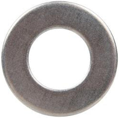 Made in USA - 1" Screw, Grade 17-7 PH Stainless Steel USS Flat Washer - 1-1/16" ID x 2" OD, 0.131" Thick, Plain Finish - Best Tool & Supply