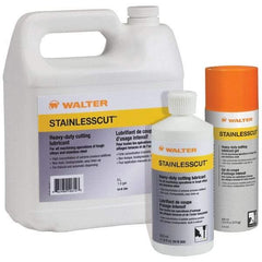 WALTER Surface Technologies - StainlessCut, 350 mL Bottle Cutting Fluid - Liquid, For Broaching, Drilling, Milling, Reaming, Sawing, Turning - Best Tool & Supply