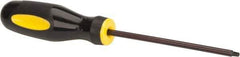 Stanley - #1 Point, 4" Blade Length Square Recess Screwdriver - 7-7/8" OAL - Best Tool & Supply