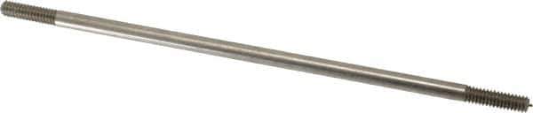 Made in USA - 8" Long, 1/4-20 Thread, Float Valve Rod - Stainless Steel, 1/2" Thread Length - Best Tool & Supply