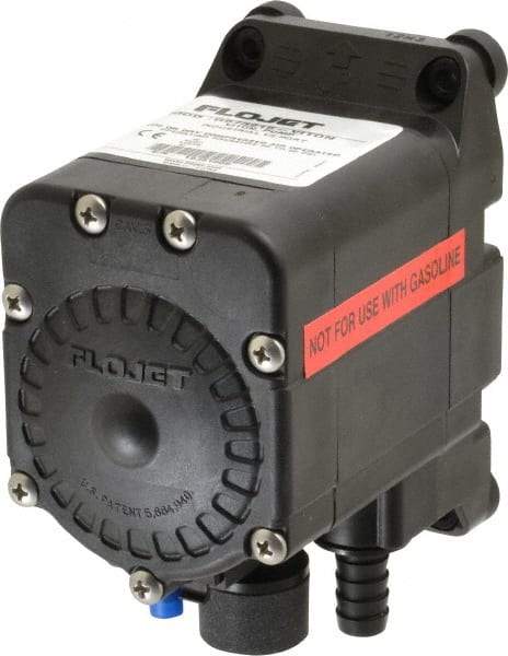 FloJet - 1/2" NPT, Nonmetallic, Air Operated Diaphragm Pump - Viton Diaphragm, Polypropylene Housing - Best Tool & Supply