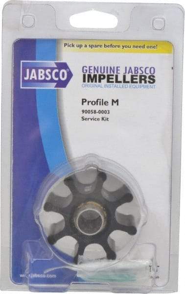 Jabsco - Nitrile Impeller Kit Repair Part - Contains Impeller, Seal, Gasket, For Use with Jabsco Model 6050-0001 Flexible Impeller Pump Motors - Best Tool & Supply