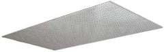 Made in USA - Polystyrene Fixture Diffuser - Gray - Best Tool & Supply