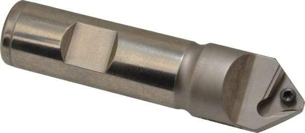 Ingersoll Cutting Tools - 82° Included Angle, 0.782" Drill Diam, 3-1/2" OAL, 3/4" Shank Diam, Indexable Spotting and Center Drill - TFLT 15 Insert Style - Best Tool & Supply