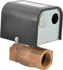 McDonnell & Miller - 150 psi, Brass Housing, General Purpose Flow Switch - 15 Flow Set Point, 1.5 to 15 GPM - Best Tool & Supply