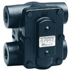 Hoffman Speciality - 1-1/4 Female" Pipe, Cast Iron Float & Thermostatic Steam Trap - 15 Max psi - Best Tool & Supply