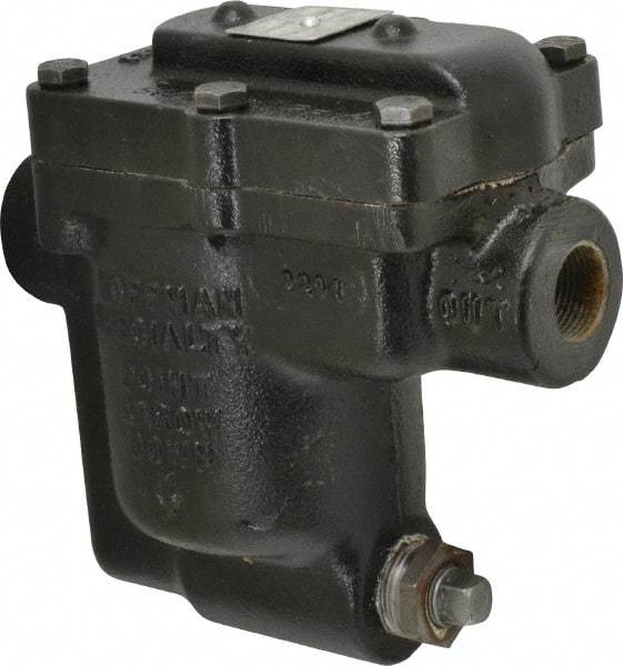 Hoffman Speciality - 3/4 Female" Pipe, Cast Iron Inverted Bucket Steam Trap - 125 Max psi - Best Tool & Supply