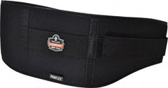 Ergodyne - Size XL, Hook & Loop, Nylon/Foam Belt - 38 to 42" Waist, 7-3/4" Wide, Lumbar Support, Black - Best Tool & Supply