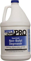 Scot's Tuff - 1 Gal Bottle Cleaner/Degreaser - Liquid, Concentrated, Low Sudsing, Pleasant - Best Tool & Supply