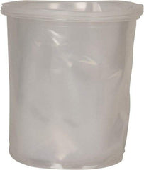 Made in USA - 5 Gal, 15 mil, LDPE Drum Liner - Rigid Smooth Liner - Best Tool & Supply