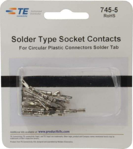 Tyco/Amp - Modular Receptacle Plug Connector Solder Socket Contact - Best Tool & Supply