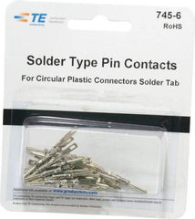 Tyco/Amp - Modular Receptacle Plug Connector Solder Pin Contact - Best Tool & Supply