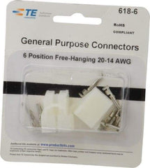 Tyco/Amp - Free Hanging Connector Kit - 20 to 14 AWG Compatible Wire Size - Best Tool & Supply