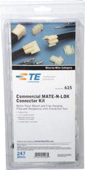 Tyco/Amp - 247 Piece, Wire Connector Kit - 20 to 14 AWG Compatible Wire Size - Best Tool & Supply