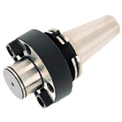 Iscar - DIN69871-50 Taper Face Mill Holder & Adapter - 0.005" TIR - Exact Industrial Supply