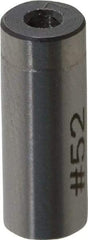 Value Collection - Type P, No. 52 Inside Diam, Headless, Press Fit Drill Bushing - 3/16" Body Outside Diam, 1/2" OAL, Steel - Best Tool & Supply