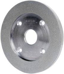 Norton - 6" Diam, 1-1/4" Hole Size, 7/16" Overall Thickness, 200 Grit, Type 6 Tool & Cutter Grinding Wheel - Very Fine Grade, Diamond - Best Tool & Supply