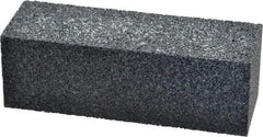 Made in USA - 6" Long x 2" Wide x 2" Thick, Silicon Carbide Sharpening Stone - Plain Rectangle, 24 Grit, Very Coarse Grade - Best Tool & Supply