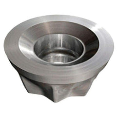 Iscar - R90CW1205 T Grade IC908 Carbide Milling Insert - TiAlN Finish, 0.1969" Thick, 12mm Inscribed Circle - Best Tool & Supply