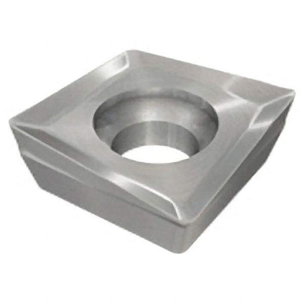 Iscar - XPMT100408 HQ Grade IC520M Carbide Milling Insert - TiCN Finish, 0.1622" Thick, 0.4016" Inscribed Circle, 0.6mm Corner Radius - Best Tool & Supply