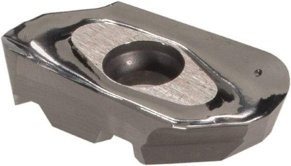 Iscar - HM90 AXCR150530 P Grade IC28 Carbide Milling Insert - Uncoated, 0.1969" Thick, 3mm Corner Radius - Best Tool & Supply